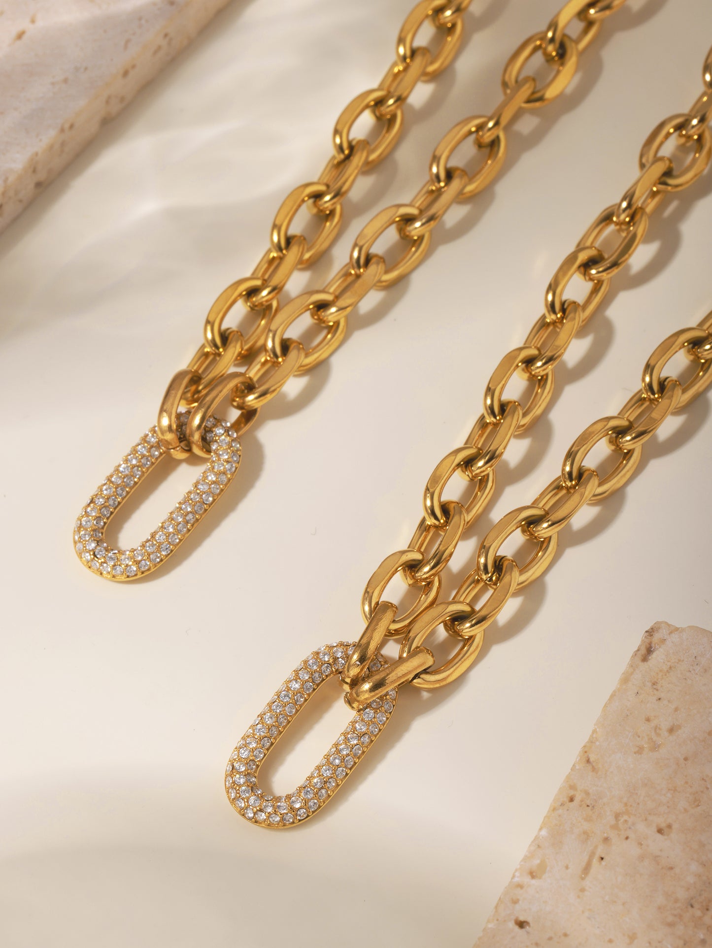 Collar de eslabones de ancla atrevido