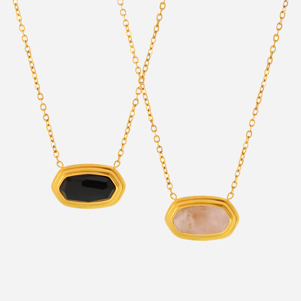Glass Pendant Necklace