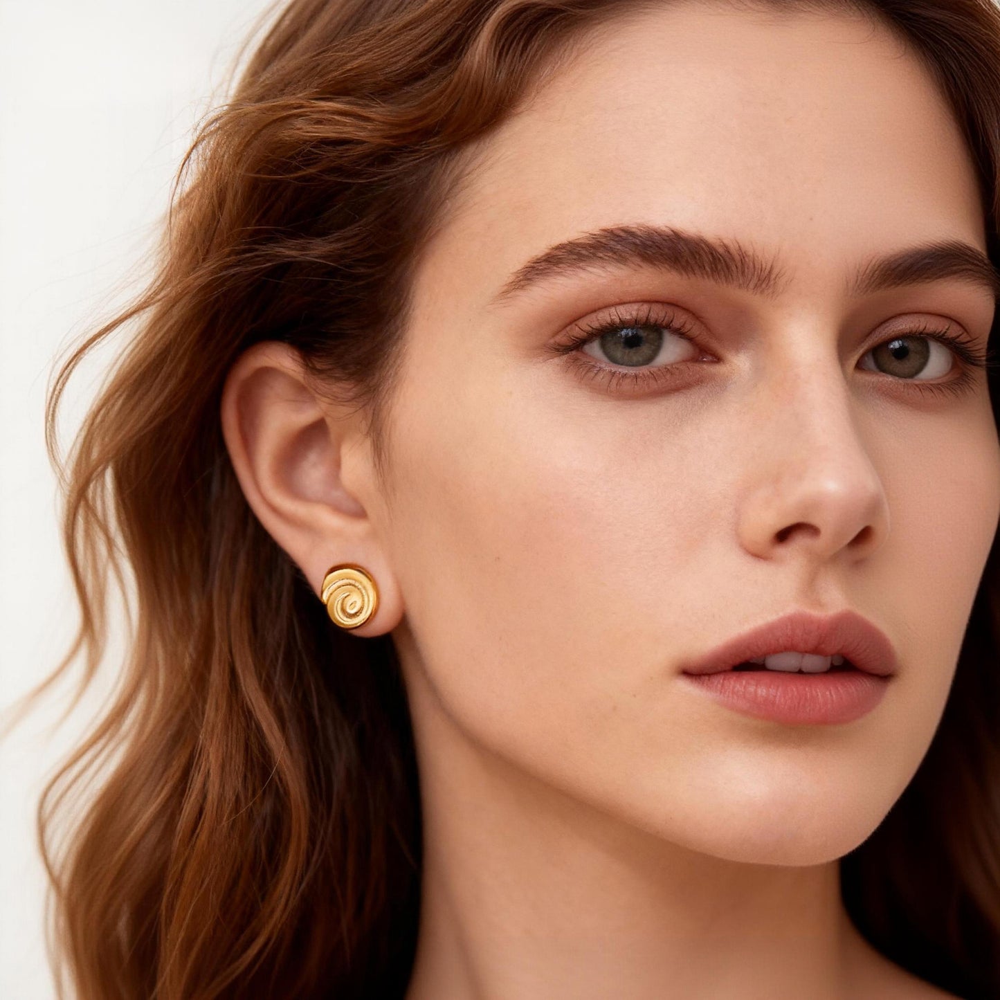 Pendientes de acero inoxidable Be Still