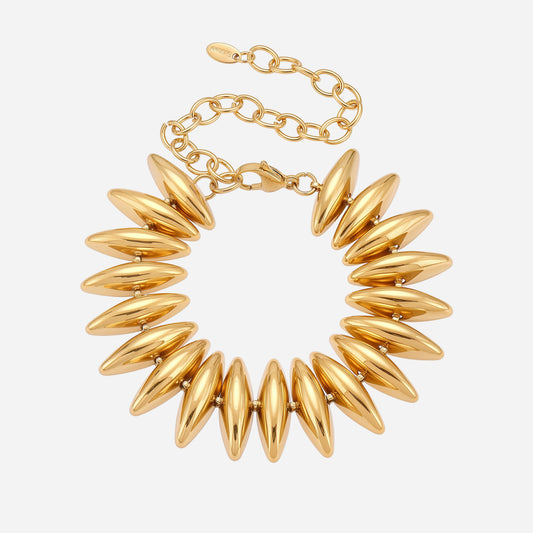 Nueva pulsera Torpedo de acero inoxidable ensamblada a mano de Heavy Industry