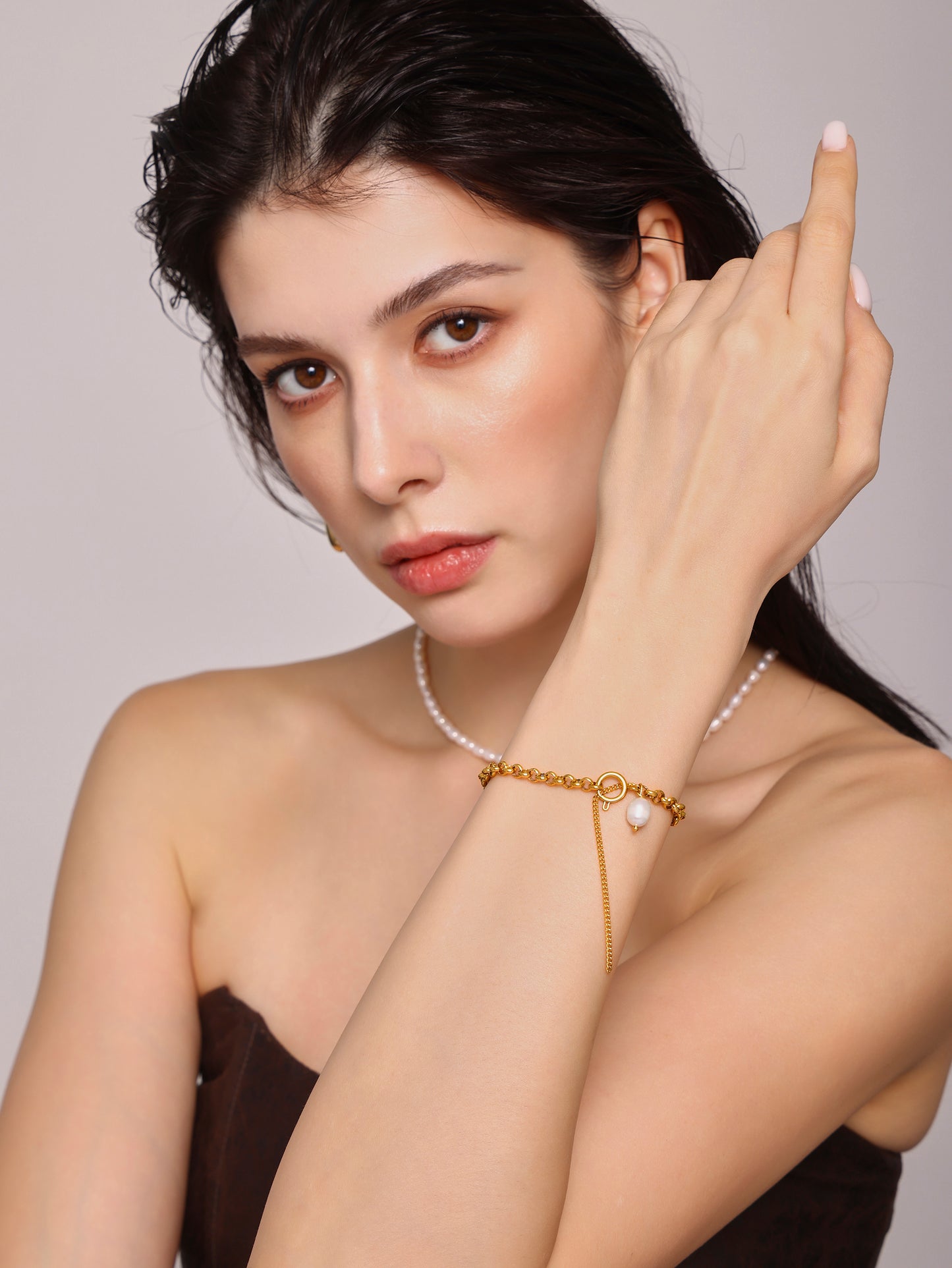 Pulsera de cadena de bucle