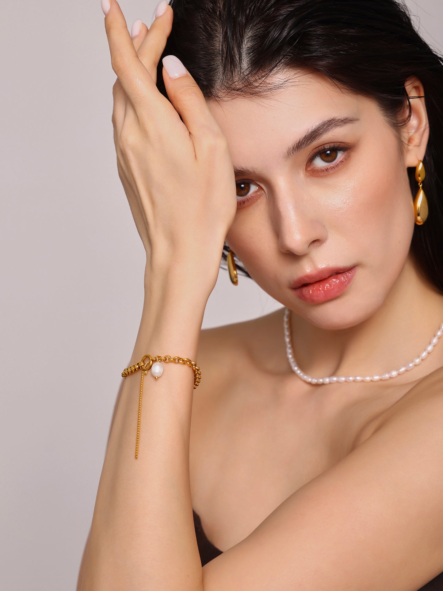 Pulsera de cadena de bucle