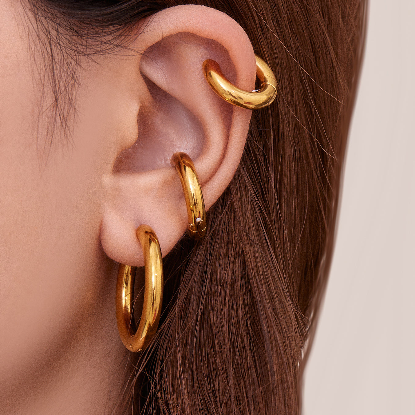 Pendientes de acero inoxidable Speak To Me