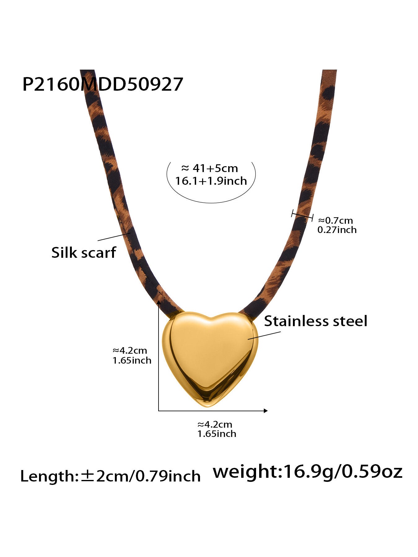 Celestial Blessings Necklace (Heart)