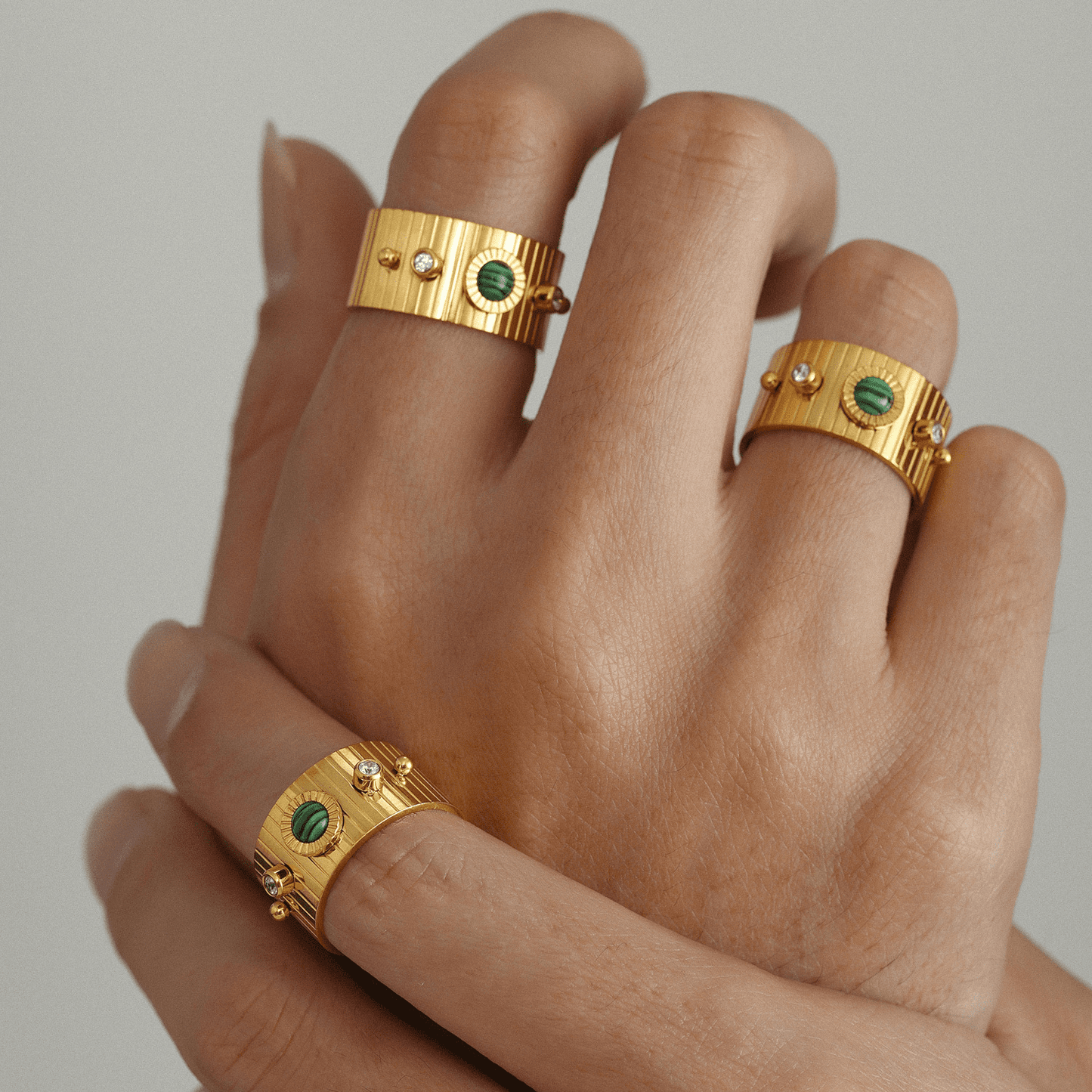 Anillo abierto Eclipse Bold