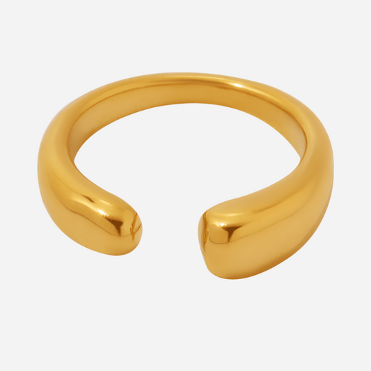Anillo de arco abierto moderno