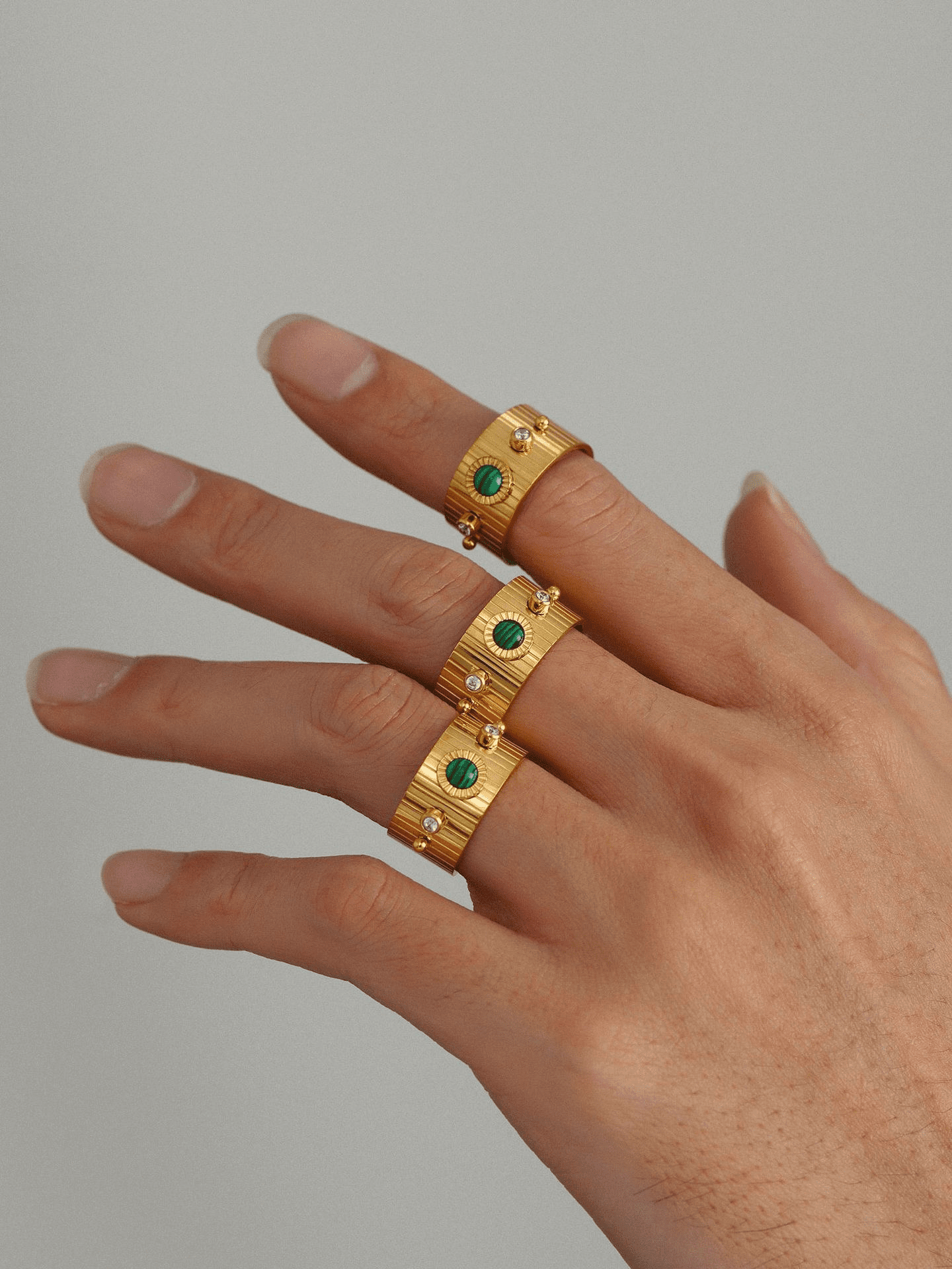 Anillo abierto Eclipse Bold